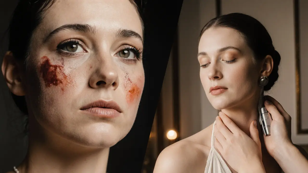 Сравнение последствий преждевременного лимфодренажа и правильного восстановления после филлеров.