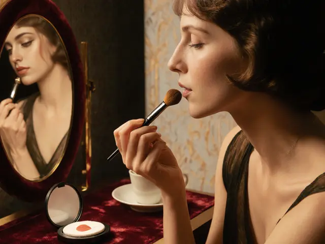 Как увеличить стойкость помады на губах: наслаивание и припудривание