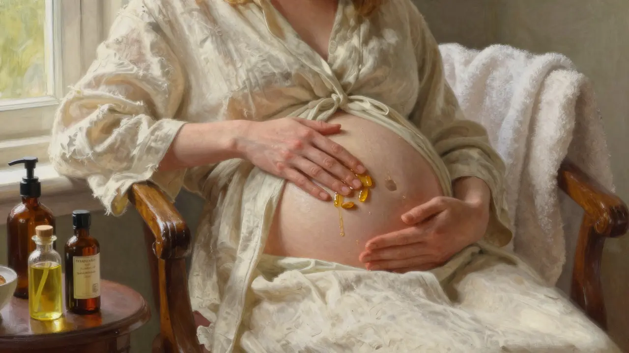 Как ухаживать за кожей тела беременным: профилактика растяжек