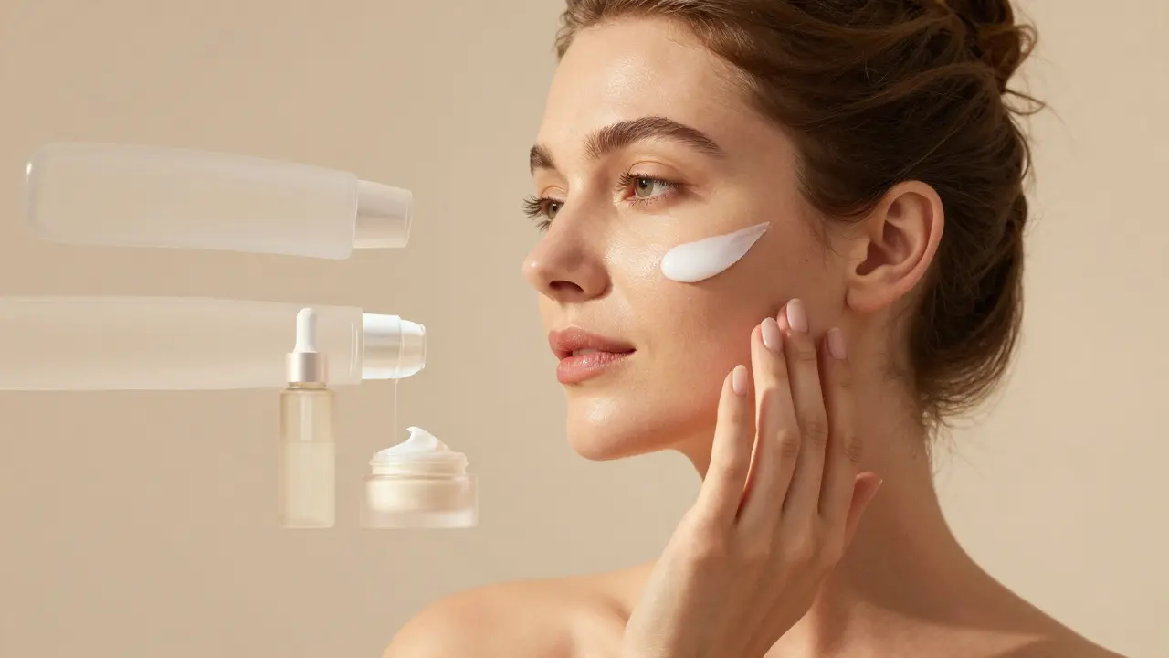 Как избежать липкости увлажняющих средств на коже лица: подбор текстур и правильный порядок нанесения