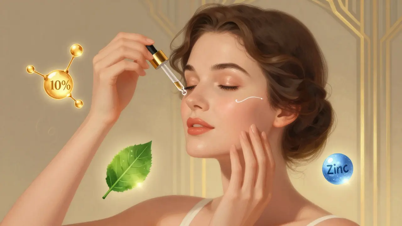 Как подобрать сыворотку с ниацинамидом для проблемной кожи лица: руководство по концентрациям и составам