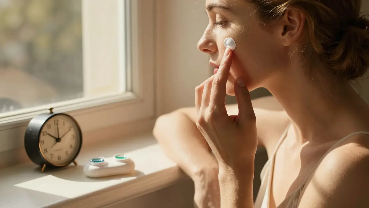 Как сочетать уход за кожей вокруг глаз и контактные линзы без раздражения и морщин