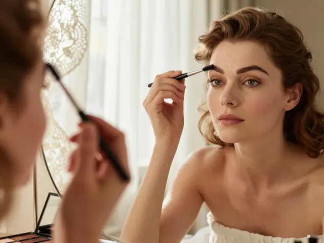 Как укладывать непослушные брови: фиксация без склеивания