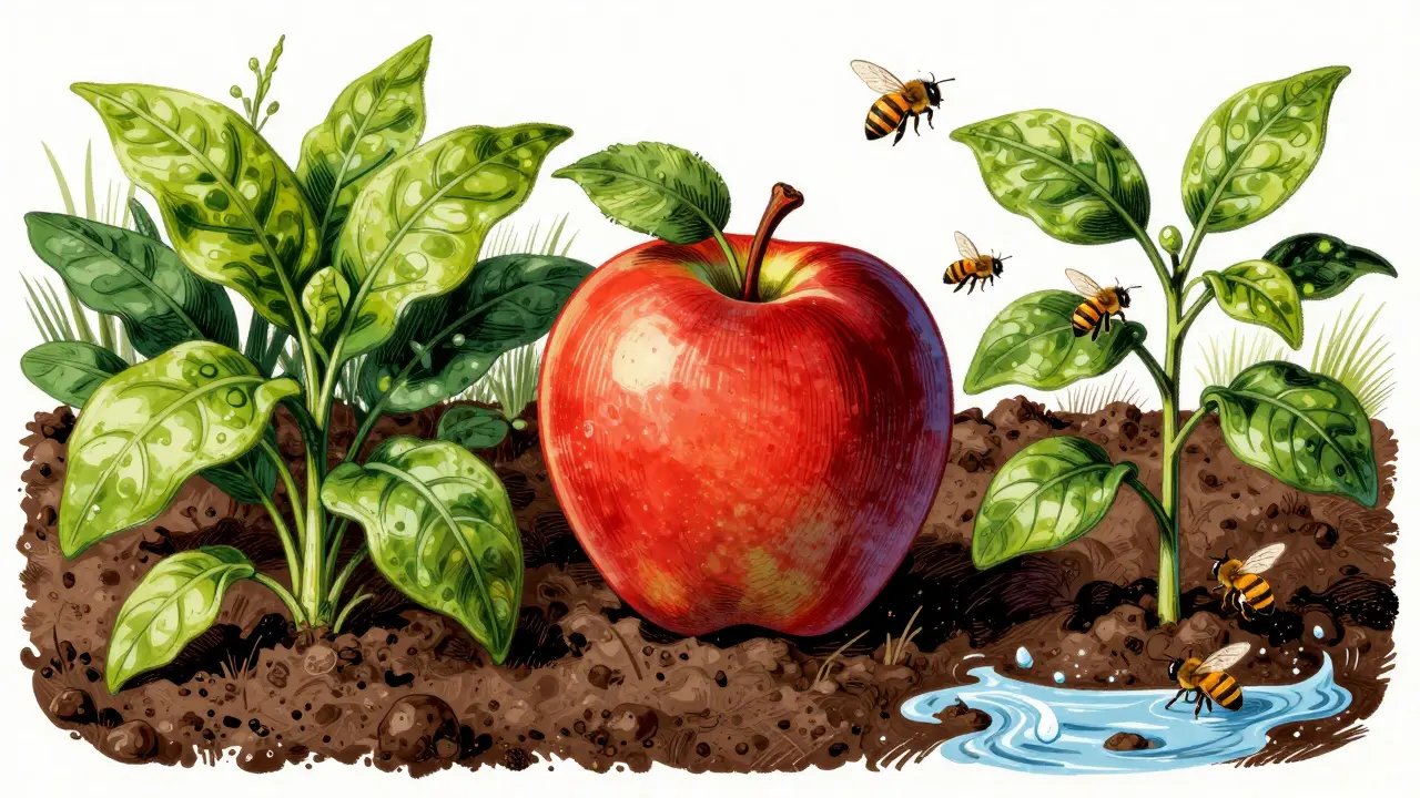 Сравнение органического и обычного земледелия для косметики